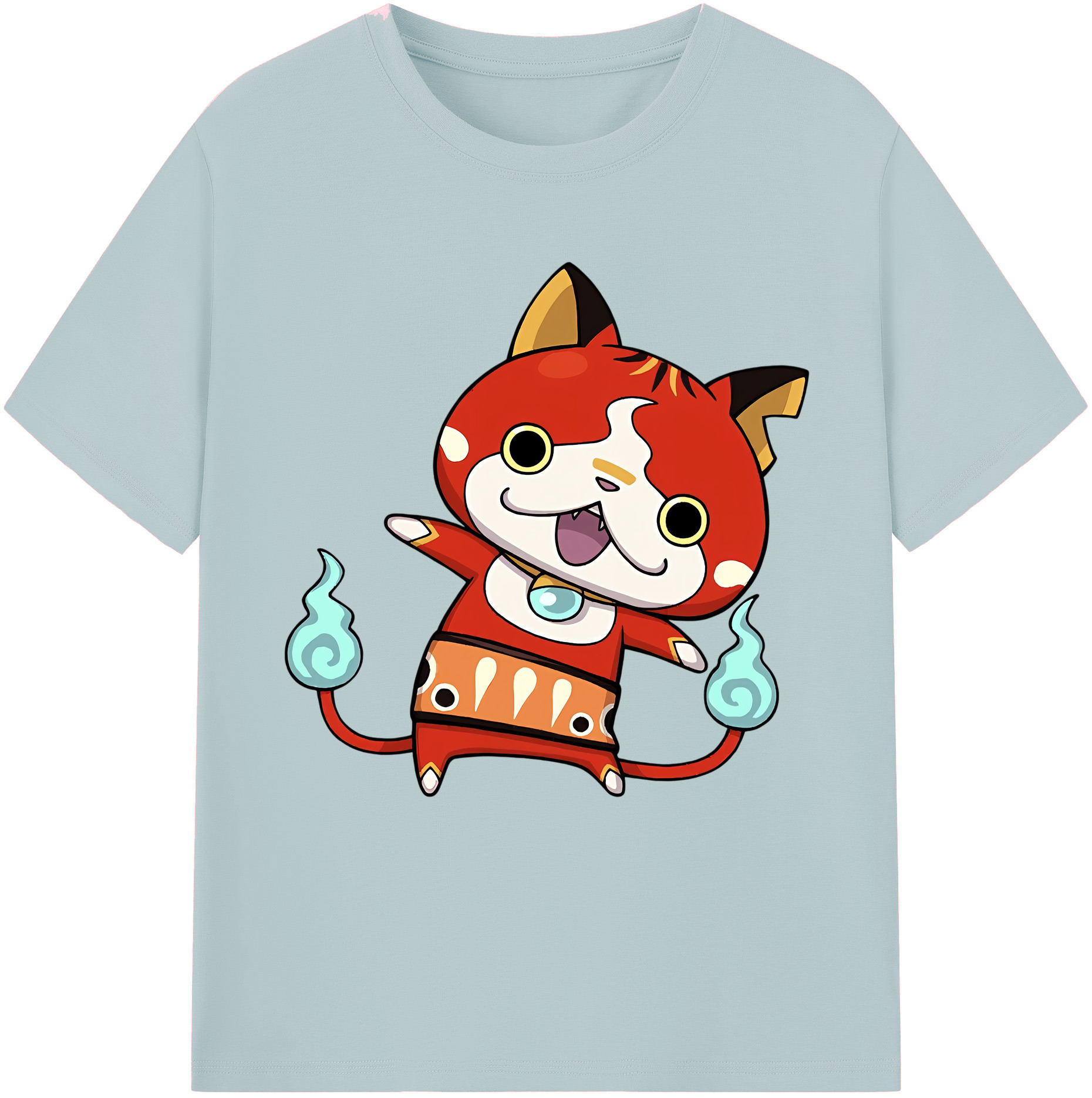 （画像用） 妖怪ウォッチ Yo-kai Watch 綿100％半袖Tシャツ（フロントプリント）